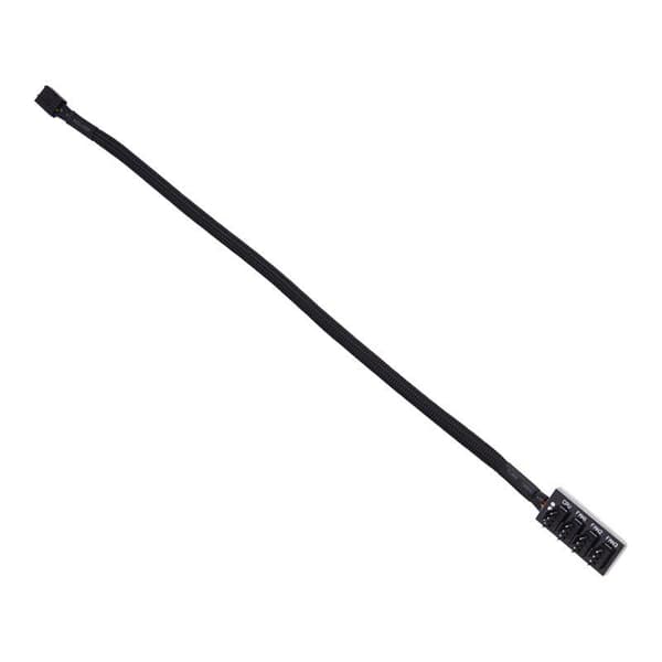 4-stifts strömsplitterkabeladapter för datorchassi/CPU-fläktar