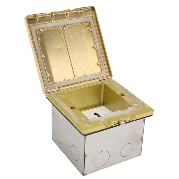 Hidden Floor Socket Brass Space-Saving Flame Retardant Heat Resistant Universal Socket 250V