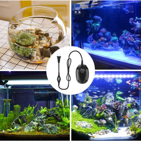 25W Akvarievärmare Akvarium Nedsänkbar Värmare Automatisk Termostat Värmare