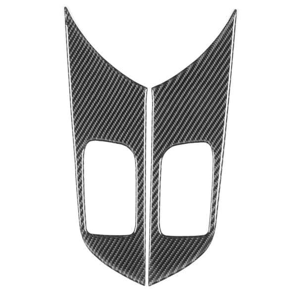 Innvendige dørhåndtak i karbonfiberpanel for Mitsubishi Lancer 2008-2016 (2 stk)