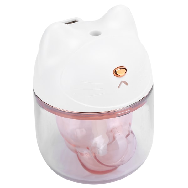 3 in 1 Cute Cartoon Cat Mini Air Humidifier Sweet Night Light for Home Bedroom USB Powered