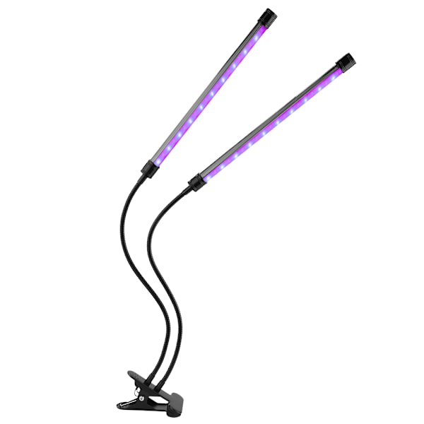 USB 30LED Sisätilojen Kasvien Kasvatusvalo Punainen Sininen Kaksoislampupäät Joutsenkaula & Kiinnike