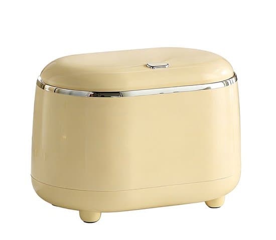 Desktop Container - Portable - Suitable for Bedrooms, Dining Rooms, Offices, etc. - Off-White