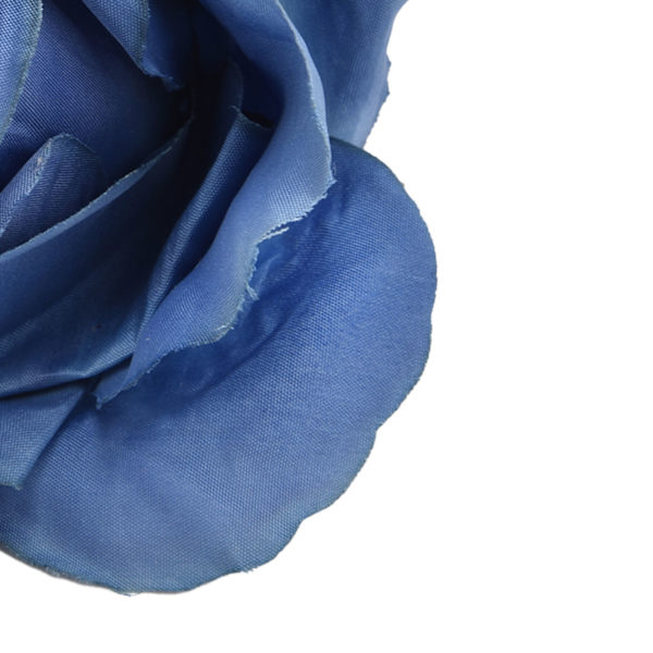 2 st emuleringsservettring i trä, blå, enkel blomma, för hem, hotell och fest