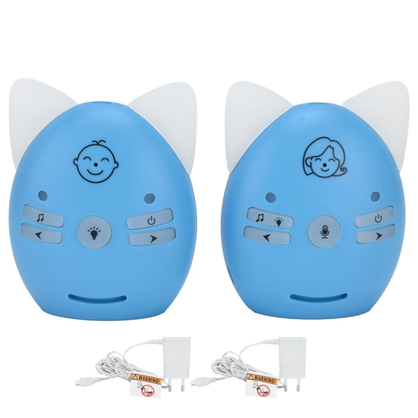 V30 Digital Audio Baby Monitor Bärbar Alarm Sensitive Trådlös Tvåvägs Baby Cry Detector
