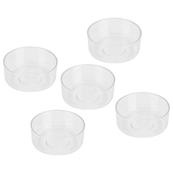 50 stk DIY Plastik Lysform Transparent Varmebestandig Lysfremstilling Tilbehør