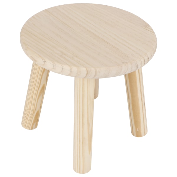 Multi Purpose Household Wood Stools Cute Small Bench Child Seat DIY Furniture Stool