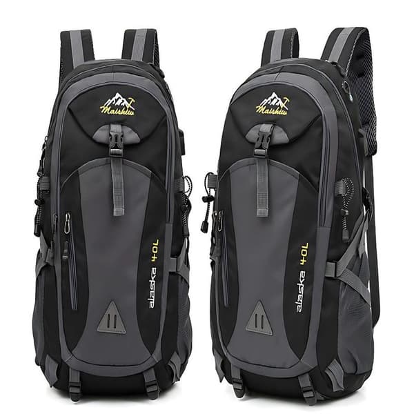 Backpack / Hiking Backpack - 40L - Black Blue
