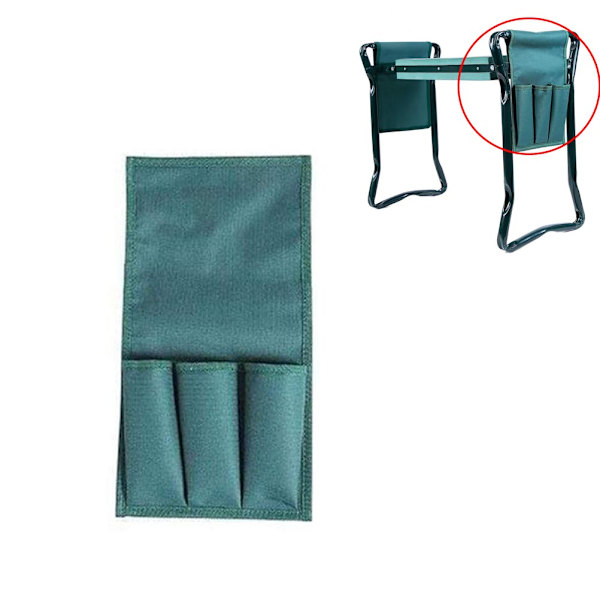 Havekniv Sidetaske Foldbar Haveværktøj Lomme Havebænke Kludtaske