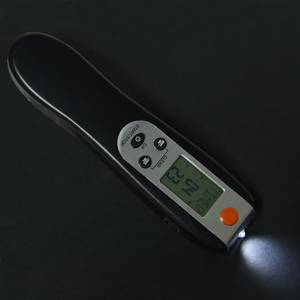 1 st LCD-kött BBQ-termometer Fällbar digital kök matlagning sond
