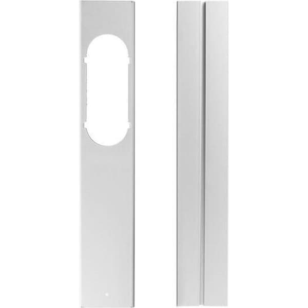 Justerbar tætningsplade til bærbar aircondition – Justerbar længde op til 110 cm – Holdbart PVC-materiale – Nem installation