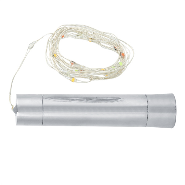 2m LED Koppartråd Vacker DIY Ljusslinga Hem Utomhus Trädgård Gård Bröllopsdekor Färgglad