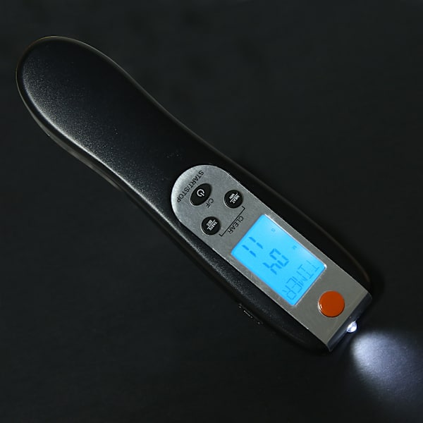 1 st LCD-kött BBQ-termometer Fällbar digital kök matlagning sond