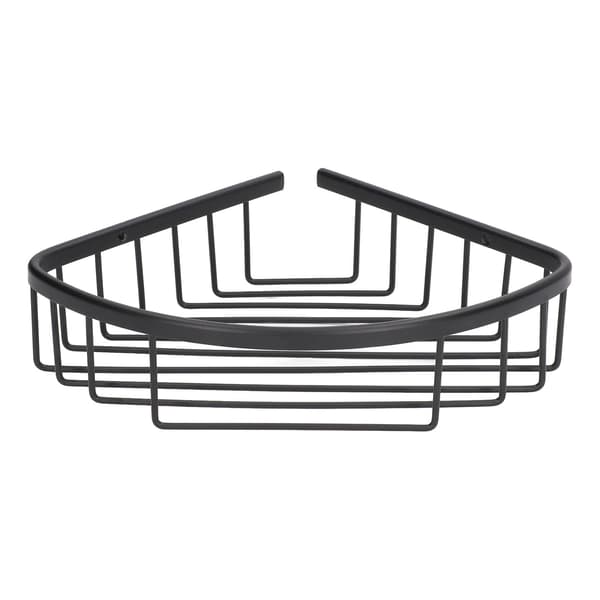 Triangular Bathroom Shelf in Stainless Steel, Kitchen and Bathroom Corner Shelf, Home Bathroom Shower Holder
