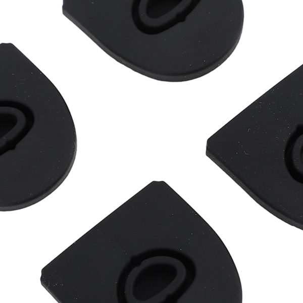 4 st Ersättningsproppar Kompatibla med Owala FreeSip Silikon Anti-Spill Lock Propp Vattenflaska Topplock Ersättningsdelar Svart
