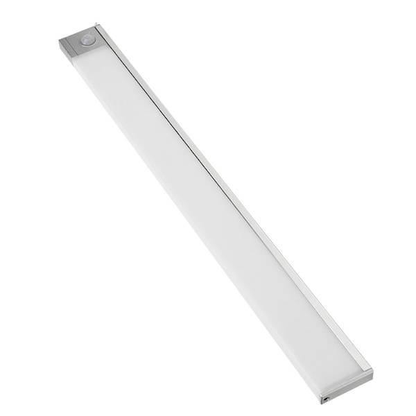 LED-rörelsesensor garderobslampa USB-laddningsbar för kökstrapphallgång under diskbelysning