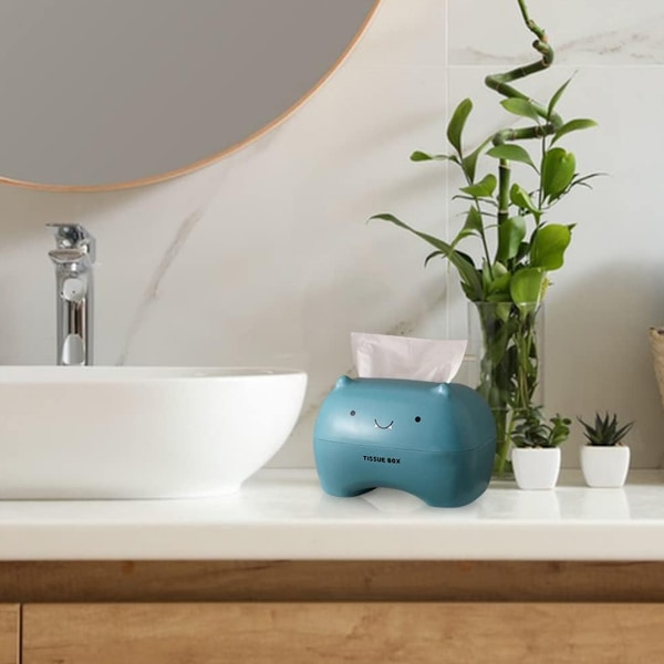 Ansiktspapperslåda, våtservettlåda, rektangulär näsduksdispenser, papperslåda, tecknad pappersbehållare, hemmakontor, bilpappersomslag, hotell