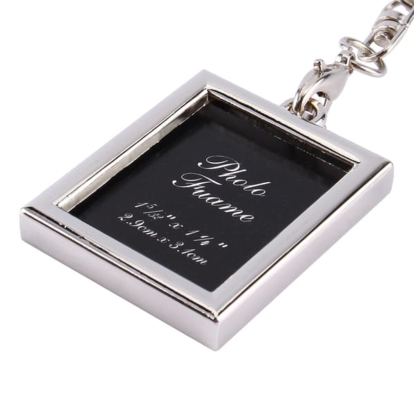 Mini Creative Metal Alloy Photo Frame Keychain – Gift for Loved Ones