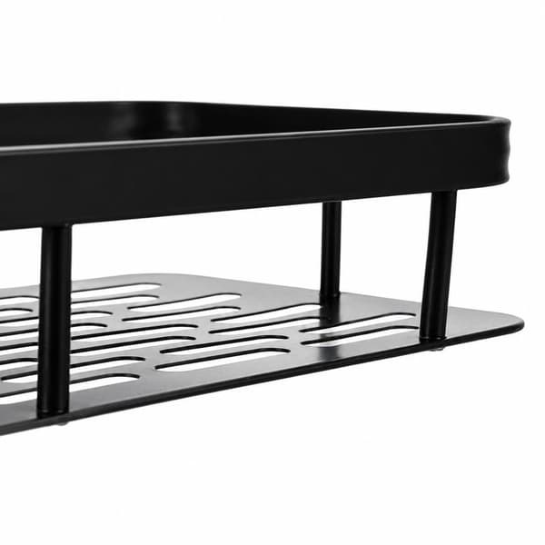 Dusjhylle for bad i aluminium - 2-pakning