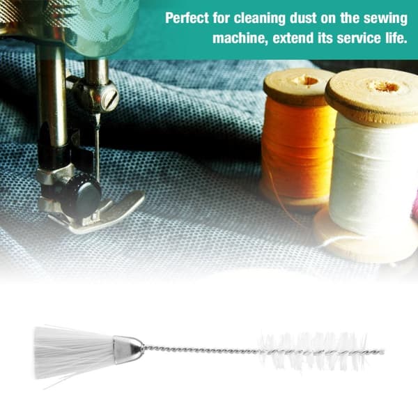 Sewing Machine Cleaning Brushes, Double-Sided (10 Pcs)