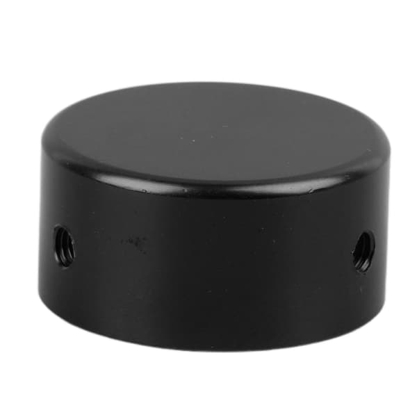 Aluminium Guitar Effect Pedal Top, Moderne Guitar Footswitch Top Erstatning med Skruenøgle, Sort