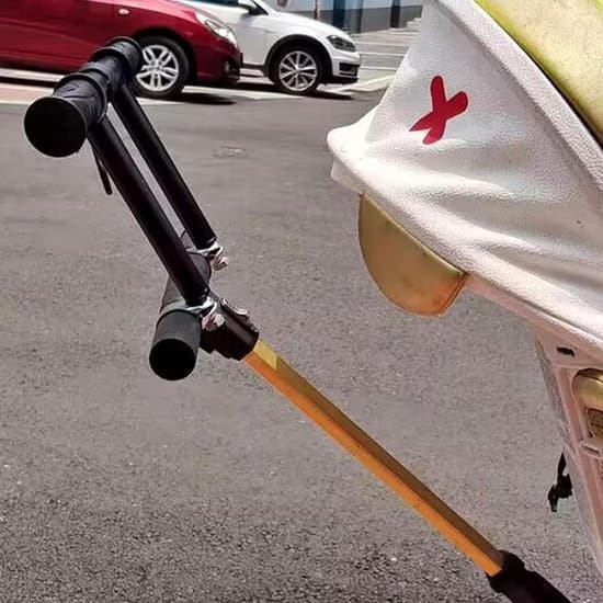 Stroller Handle Extender, Universal Stroller Handle Extension Bar, Stroller Handle, Adjustable Stroller Armrest, Stroller Transport Accessories