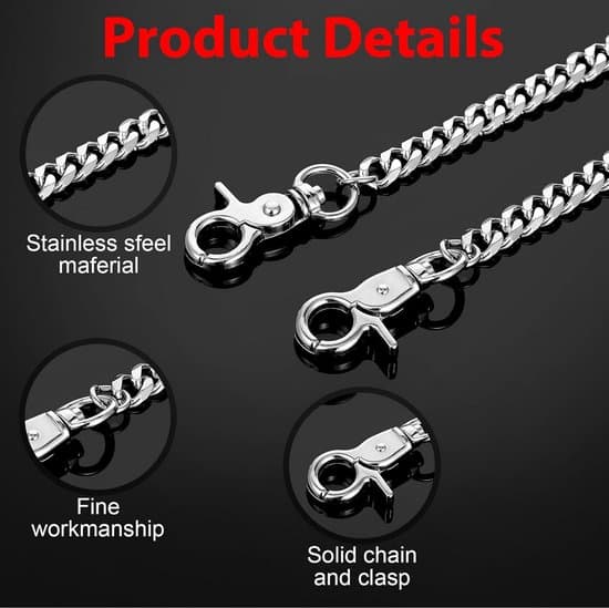 Cool and stylish pant chain suitable for both men and women - punk gothic style accessory