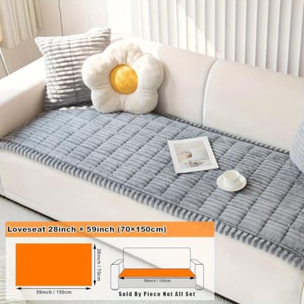 Washable, Non-Slip Sofa Cover for Pets, Suitable for Dogs - Sofa Protector and Dog Mat.