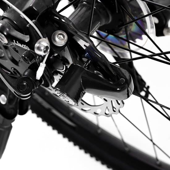 Cykel skivebremselås - Motorcykel sikkerhedslås - Sort