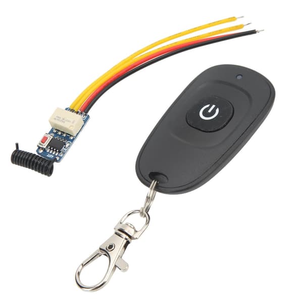 Mini Remote Control Switch with Delay, 433.92MHz, DC3.5V-12V