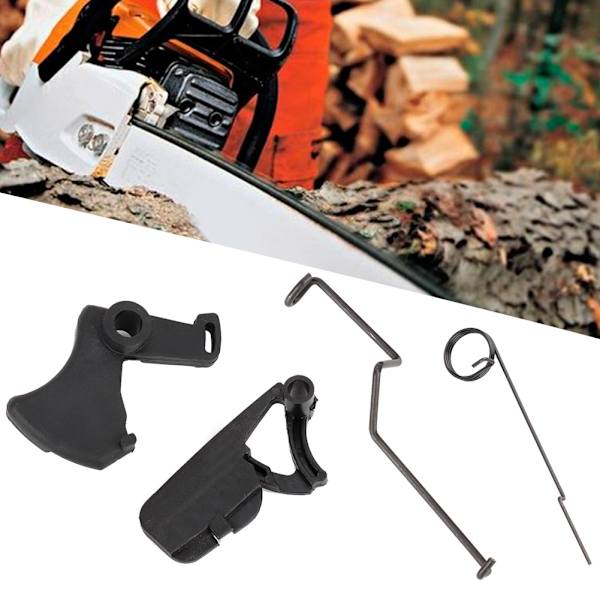 Gasreglage Hydrauliskt Manövrerad Fjäderbelastad Spak för Stihl MS180 018 MS170 017 Motorsågar
