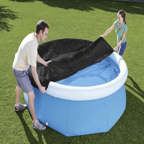 Poolovertræk / Pooloverdækning / Overdækning - Beskyttelse til pool - 244 cm