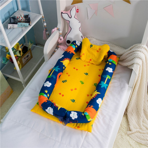 Cotton Baby Snuggle Nest Bionic Bed Portable Newborn Sleep Lounge