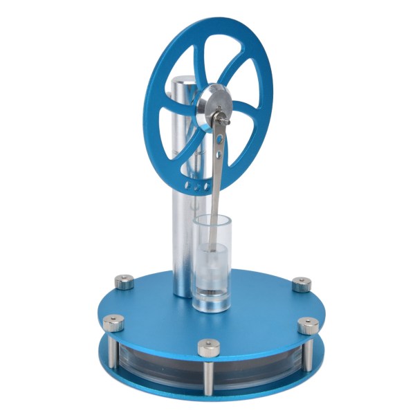 Miniatyrmodell av luftmotor med lav temperatur - Varmeluftmotor - Læringsleketøy - Vitenskapelig eksperimentverktøy