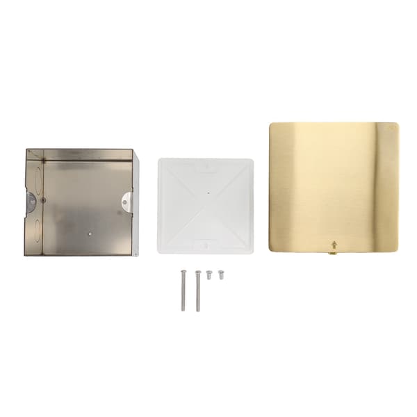 Hidden Floor Socket Brass Space-Saving Flame Retardant Heat Resistant Universal Socket 250V