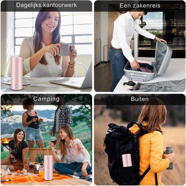 Portable Kettle - 400ml - Mini Kettle - Portable Travel Kettle - Camping Kettle