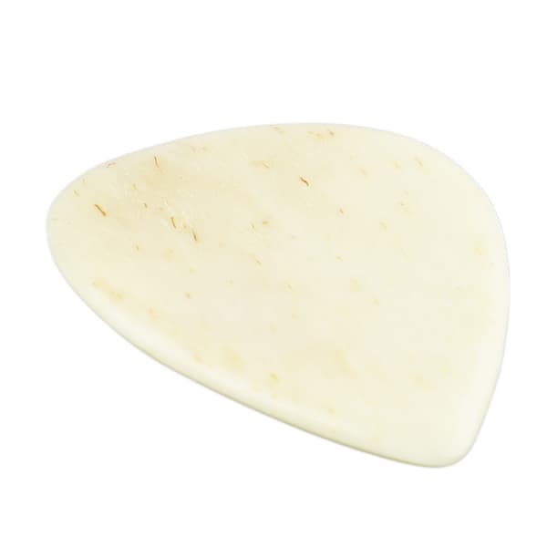 Ox Bone Guitar Pick Non-slip Easy Play Pick Accessory for Performance Flat Surfaces