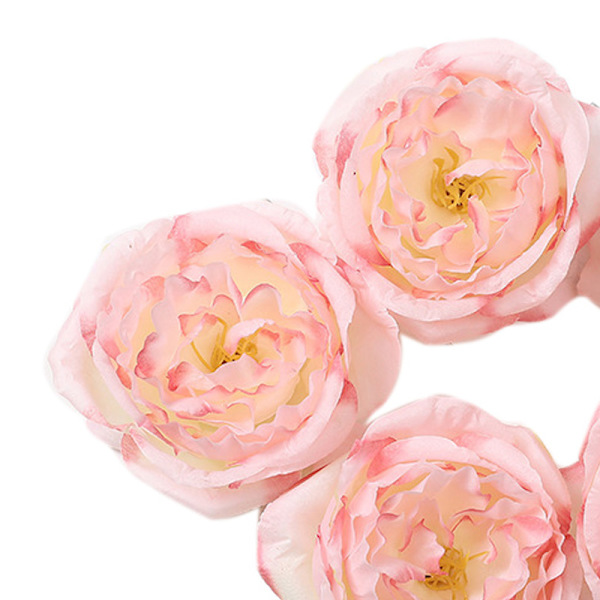 Konstgjorda blommor Ljusäkthet Silke Hållbar Vacker Simulerar Blomma för Sovrumsdekoration Rosa