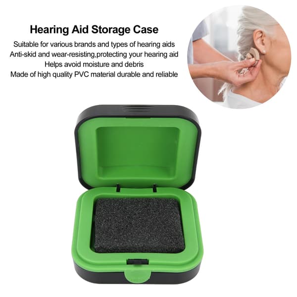 Hearing Aid Protective Storage Case, Otoacoustic Amplifier Case, Organizer Box
