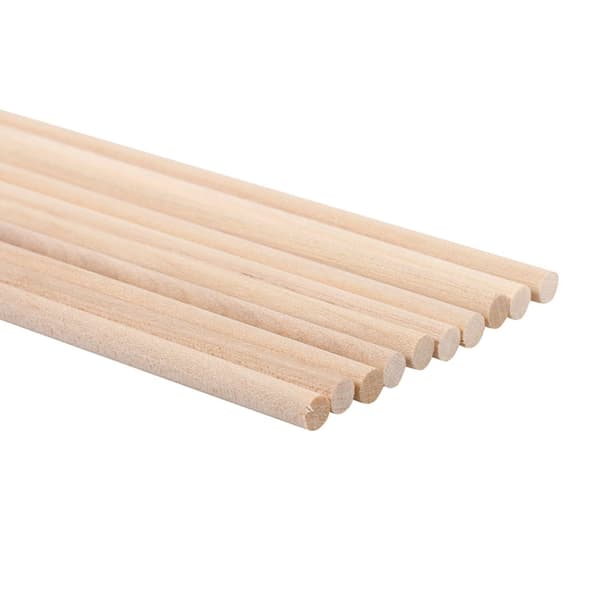 Trepinner for håndverk - 10 stk, 0,5 cm*30 cm