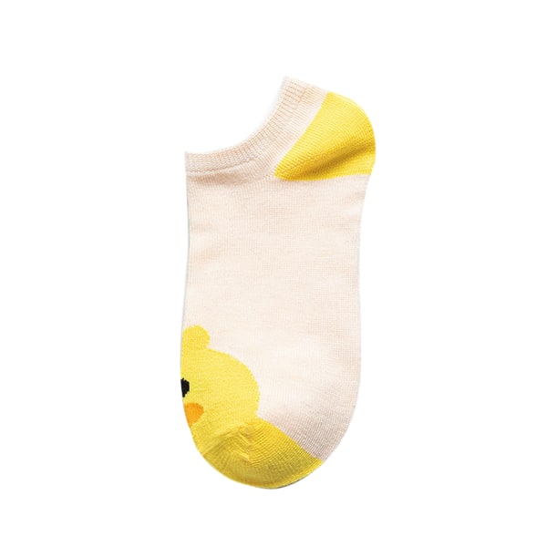 Women Low Cut Socks Girls Student Cartoon Animal Pattern Cute Casual Ankle Socks for Daily Life#3