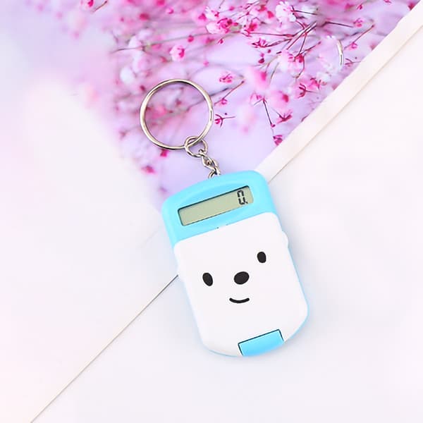 Blue Cute Mini Calculator for Students Kids, Portable & Safe Math Tool