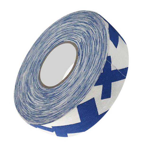 2,5 cm x 25 m Hockey-suojateippi Urheilu Badminton-keppipehmusteet Hockeymailan teipit Sininen Plus-merkki