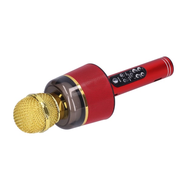 Bluetooth trådlös mikrofon Handhållen USB laddning Mini Recording Mic för Home KTV