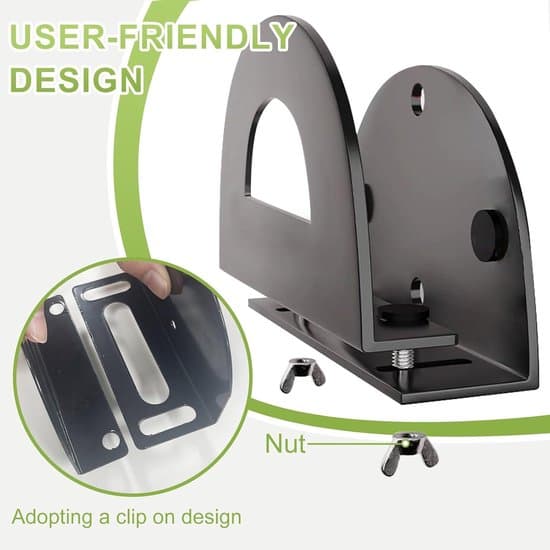 Router connected to wall mount, adjustable router wall mount - black