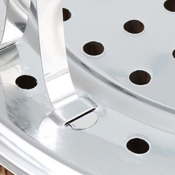 Dampstativ med aftagelige ben Rustfrit stål Dampbakke Stativ Madlavning Brødstativ Køkkenredskab 24cm