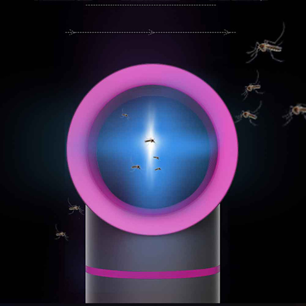 Ultravioletti Hyttysentappolaite USB-Lataus Hyttysentappolaite Valo Sähköinen Ympäröivä Kärpäsentappolaite Lamput Kotiin Ulkotiloihin Pihalle