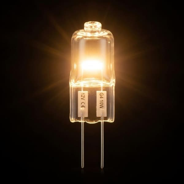 G4 Halogenpærer / Stiftpærer - Varmhvit - Halogen - 10W (10-pakning) 10W (100-Pack)