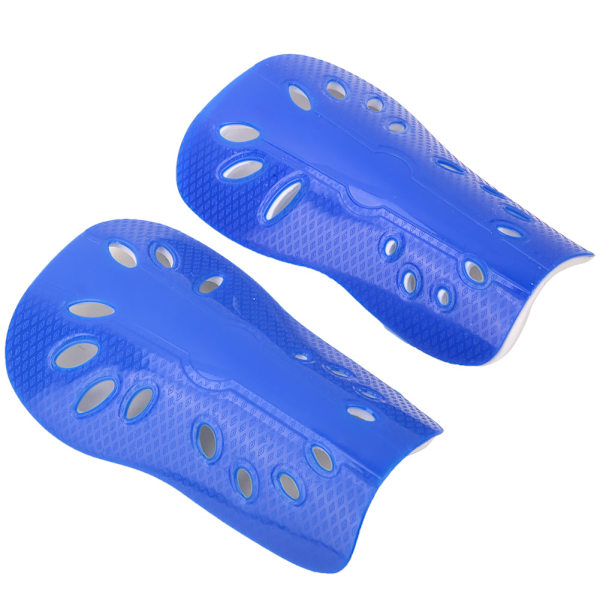1 Pari Jalkapallo Shin Guards Lapset Lapset Jalkapalloharjoittelu Suojauspehmusteet Suoja (sininen)