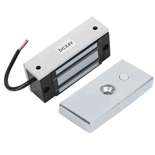 DC24V Mini Elektromagnetisk Lås Elektronisk Magnetisk Dørlås 60KG Strøm På Lås